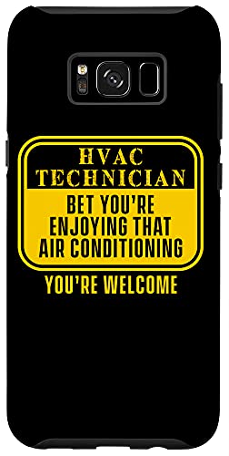 Galaxy S9+ HVAC Technician Funny HVAC Tech Case