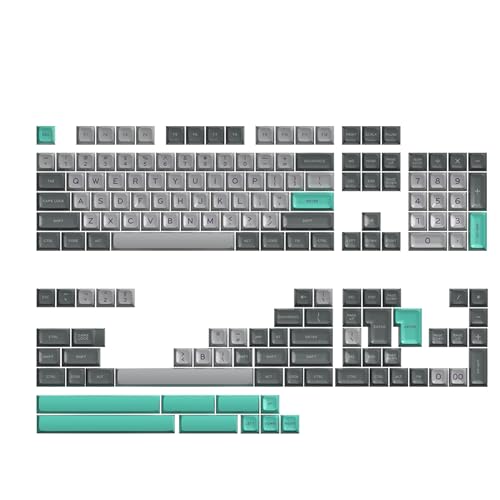 Keycaps PBT Hyperfuse con perfil SA para personalizar teclados mecánicos 60% y TKL