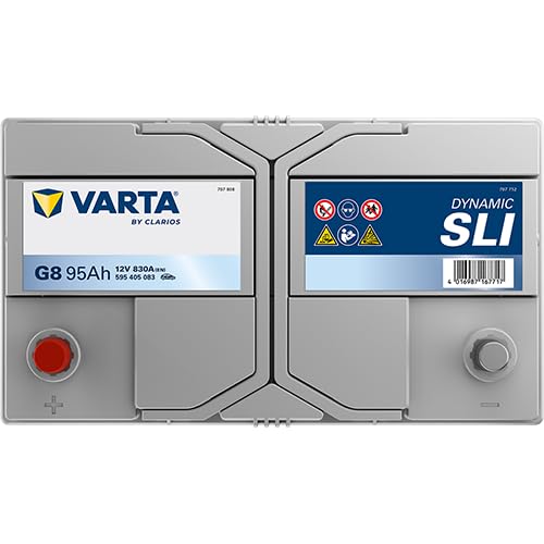 Batería de arranque Varta Blue Dynamic 12V 95Ah 830A para automóvil turismo 4