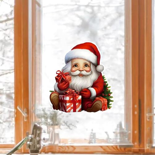 Vinilo Decorativo Santa Claus Rojo y Blanco miniatura 3