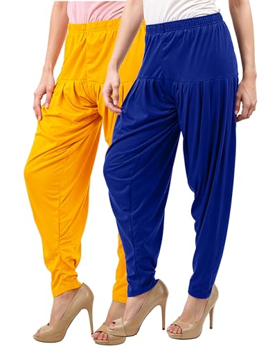 Image of Buy That Trendz Patiala Salwar for Women Relaxed Fit Viscose Patiyala Salwar Harem Bottom Pants