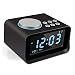 Produktbild Yabtf Digital Radiowecker, Wecker Radio mit Bluetooth Lautsprecher, Snooze-Funktion, Dual-Alarm, MP3-Player, Aux/TF, Temperatur, 1 USB-Ladeanschluss(1.1A)-EINWEG (Schwarz)