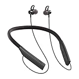Aimoh Bluetooth Kopfhörer Sport in Ear,Sport kopfhörer Bluetooth mit Mikrofon, Behind-The-Neck Design,HiFi Stereo Sound,IPX5 Wasserdicht,Rauschunterdrückung bei Anrufen,Geeignet für Laufen ud Fitness