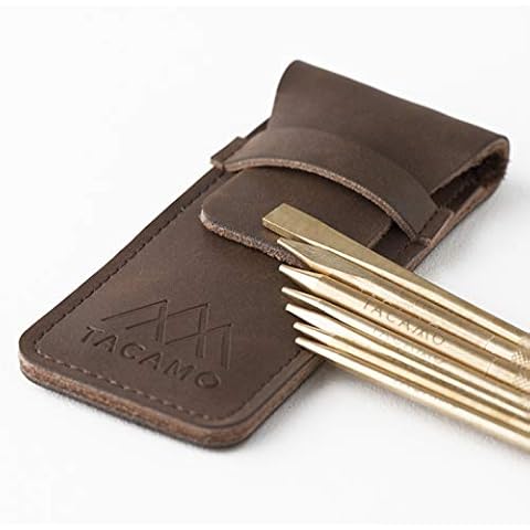 TACAMO 7-teiliges Profi Messing Paracord FID Schnürnadel-Set Cover