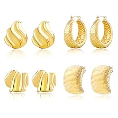 Thick ring earring combination