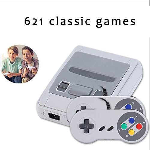 Preisvergleich Produktbild Retro-Spielekonsole, Entertainment-System Mit HD 621-Videospielkonsole Klassischer Spieleausgang, 4HDMI-Fernseher 2 Wireless-Controller Kinderfreundliche (Weiß)