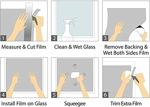 Image of SUNBIRD Window Film Privacy Colorful Window Sticker, Decorative Window Vinyl, Adhesive Home UV Blocking, Heat Insulation Static Cling for Bathroom Office (24 X 120 INCHES, Diamond Rings)