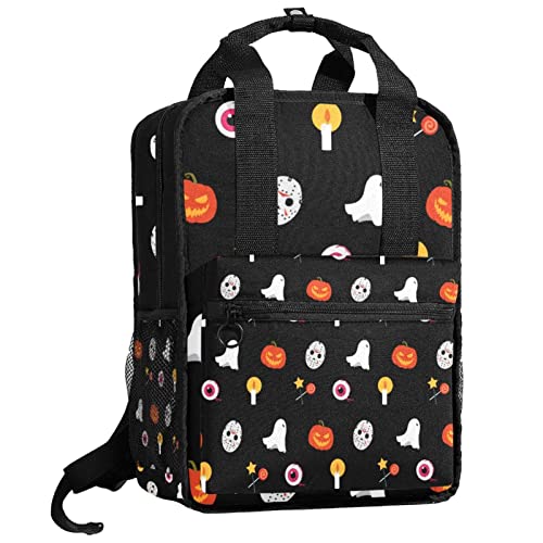Sac à dos pour garçons motif escargots et fleurs avec bretelles ajustables pour enfant