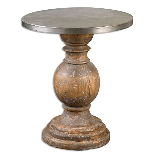 Uttermost Blythe Wooden Accent Table, Brown #TOP5