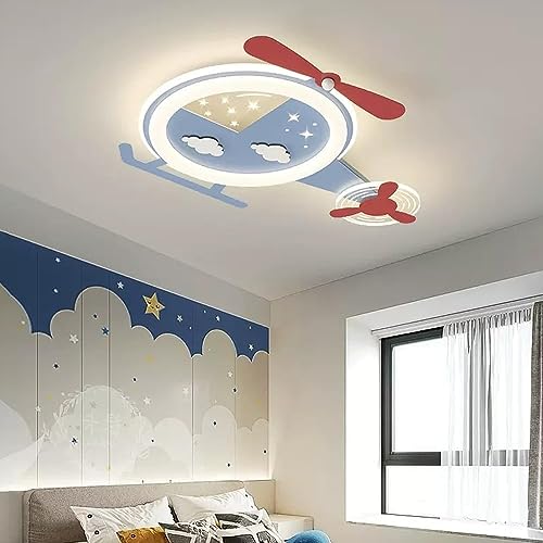 Plafonnier LED hélicoptère réglable pour apaiser les nuits des enfants