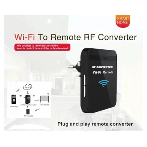 Convertisseur WiFi télécommande porte de garage 280 MHz-868 MHz code fixe tournant