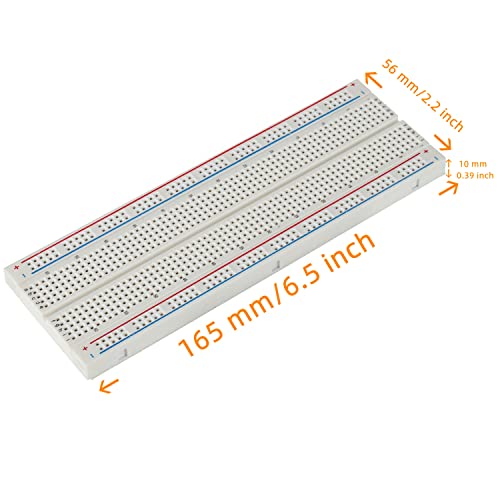HUAREW Breadboard and Jumper Wires Kit Include 830 Tie Points Breadboard 400 Tie Points Breadboard Jumper Wire by HUAREW - Image 4