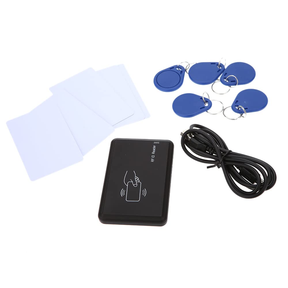 Contactless 14443A IC Card Reader with USB Interface 5pcs Cards + 5pcs Key Fob 13.56MHZ RFID FANGKAI-picture-23