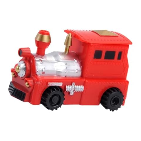 Gitohoni Magic Track Cars Toy Vehicle, Inductive Car That Follows Drawn Black Lines, Educational Scribing Small Stem Toy with Marker Pen for Kids (Train) Cover