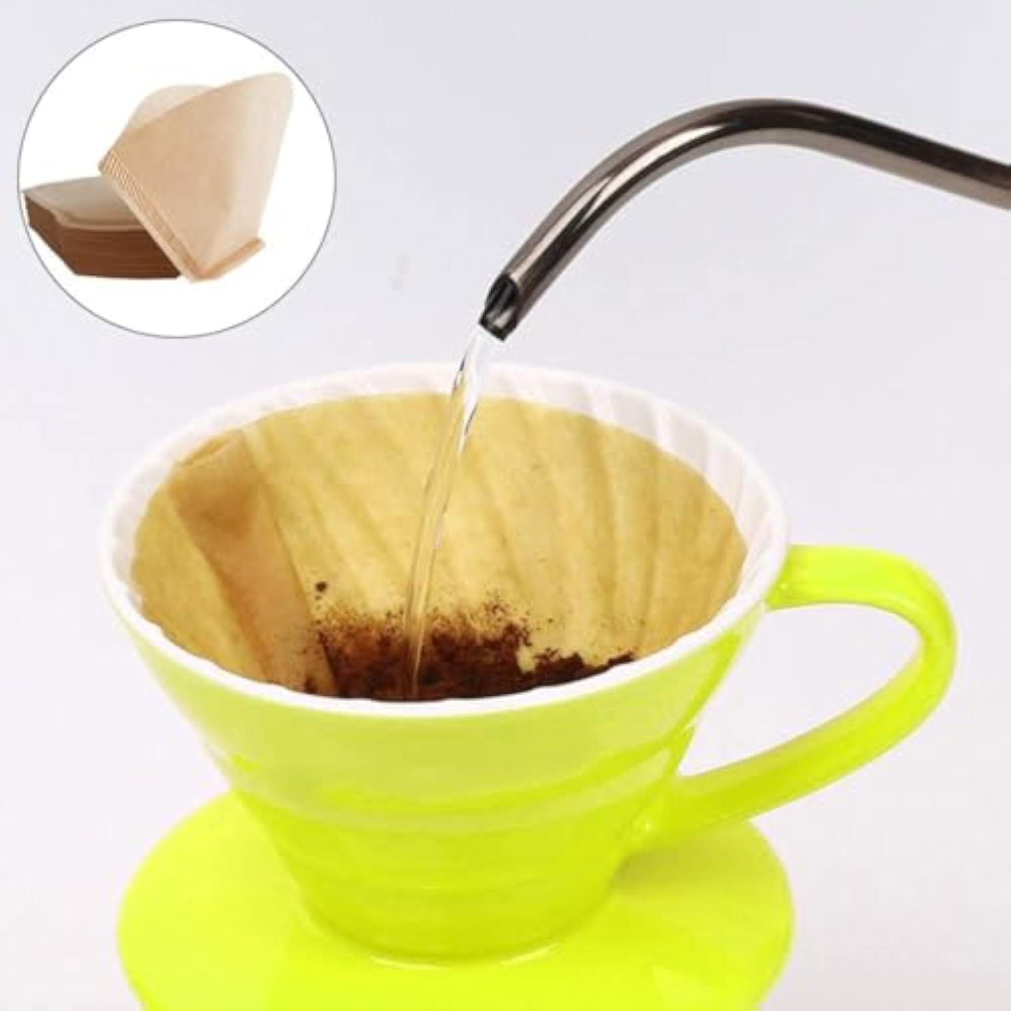 Coffee Filter Papers Pack of 40 for Melitta & Hario