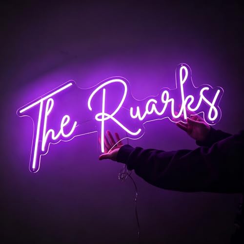 WNAKSEN Custom Neon Signs, Personalized Neon Sign Customizable for Wedding