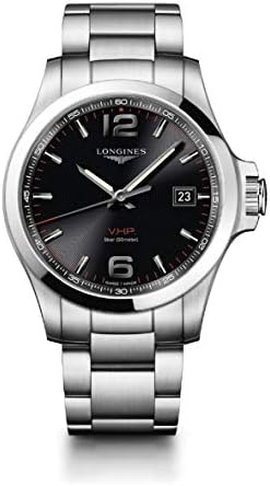 قیمت و خرید Longines Conquest VHP Black DIal 43MM Watch L3.726.4.56.6 برند  Longines | مالتینا