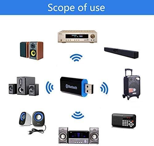 Receptor Bluetooth USB Adaptador Audio 3.5mm para Auto Hogar miniatura 4