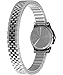 Timex Women's Main Street 25mm Watch - Silver-Tone Expansion Band Mother of Pearl Dial Silver-Tone Case