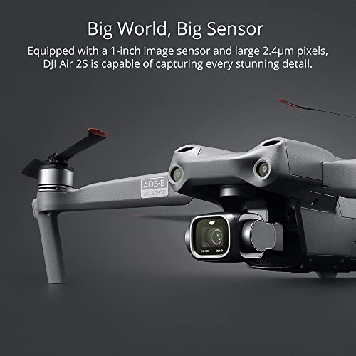 Dji Air 2S - Drone Quadcopter Uav With 3-Axis Gimbal Camera, 5.4K Video, 1-Inch Cmos Sensor, 4 Directions Of Obstacle Sensing, 31-Min Flight Time, Max 7.5-Mile Video Transmission, Mastershots, Gray (Renewed) #TOP3