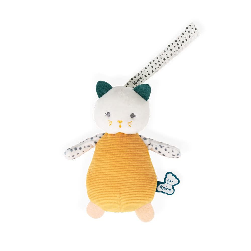 KALOO - Stimuli - I Miei Gattini da Accarezzare - Set di 3 Doudou Multisensoriali per Neonati - Giocattolo Sensoriale Abilità Motorie e Manipolazione - 14 cm - dalla Nascita, K971600