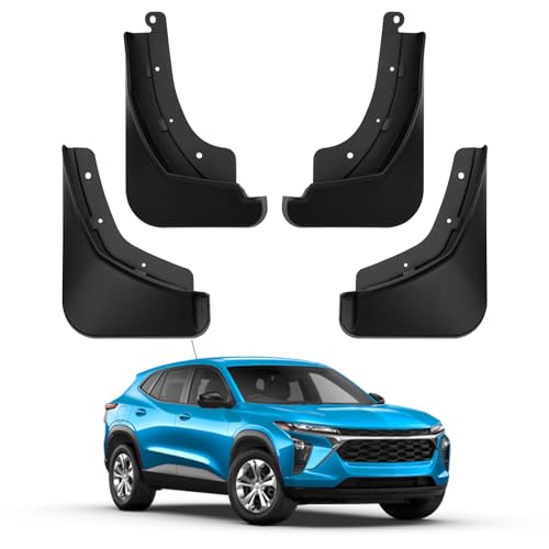 Image of Autorder Mud Flaps Splash Guards for 2024-2025 2026 Chevrolet Chevy Trax Accessories Mudflap Fender Flares Front and Rear Mud Guard Set 4PCS