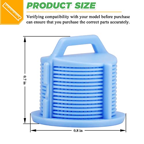 Agm73269501 Washer Water Inlet Valve Filter Screen By Techecook - Compatible For L-G Ken-More Washing Machine - Replaces 1810261, Ap5202486, Ps3618281, Eap3618281 L-G (Pack Of 4) #TOP4