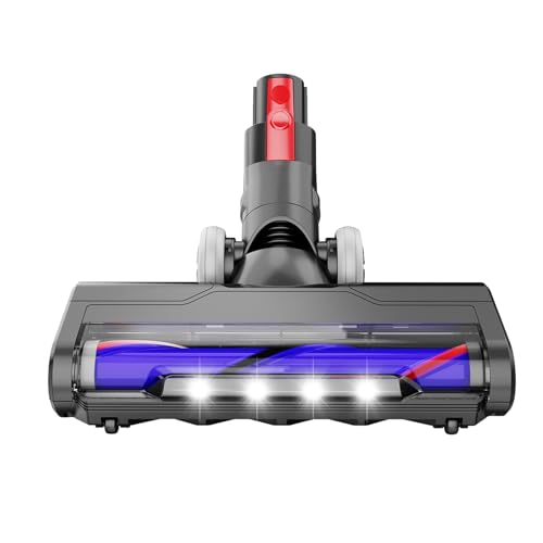 Upgraded Motorhead Vacuum Brush with Headlights for Dyson V7 V8 V10 V11,Motorized Head Replacement...