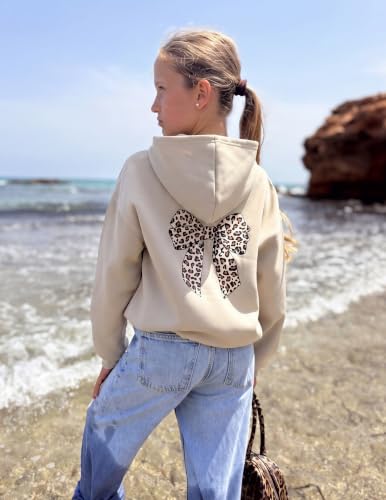 Arshiner Girls Oversized Hoodies Fleece Pullover Sweatshirts Graphic Hoodie - image 2