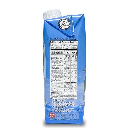 Image of Parrot Brand 100% Pure Coconut Water 16.9 fl.oz.(Pack of 12)