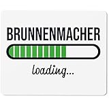JUNIWORDS Mauspad Mousepad, Brunnenmacher Loading (6190541)
