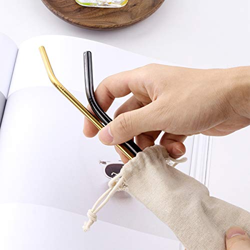Estuche portátil de algodón para pitillos, 10 piezas miniatura 2