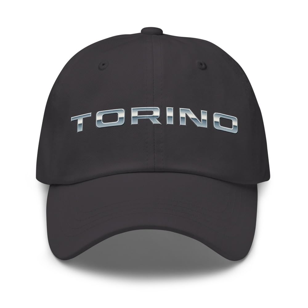 Czapka z daszkiem z logo Torino – klasyczna regulowana czapka baseballowa Muscle Car