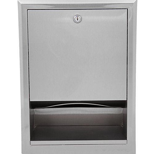 TableTop King B-359 C Fold or Multifold Recessed Paper Towel Dispenser