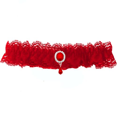 Image of Blue Garters for Bride Wedding Garter Set for Bride Bridal Garter Leg Thigh Blue