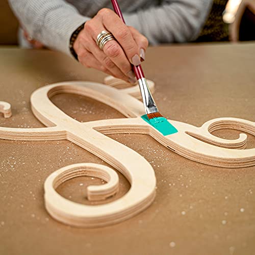 Unfinishedwoodco Monogram Unfinished Wood Letter Vine 13 Inch, 13-Inch, F #TOP3