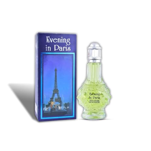 Evening in Paris Body Perfume, Eau De Parfum Spray, Glass