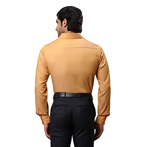 Image of Raymond Men's Solid Slim Fit Shirt