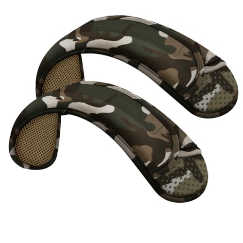 Image of ZINZ 2-Pack Universal Shoulder Pad with Ultra Thick Cushion for Bag Luggage Bag Crossbody, Plus Long & Anti-Slip & Breathable,Camouflage Green