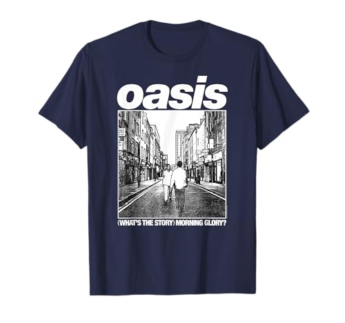 Oasis – Amazon Exclusive WTSMG In Navy Camiseta