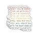 (3Pcs) Don't You Be Afraid for I Am with You I Will Strengthen You Christian Sticker Inspirational Bible Verse Isaiah 41:10 Jesus Vinyl Decal for Tumbler Laptop Water Bottles Book Phone - Size 3x3
