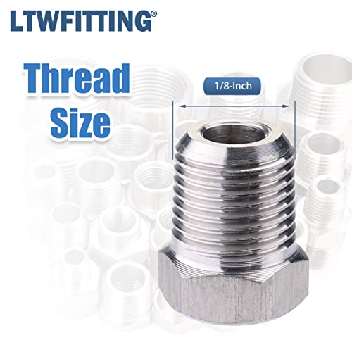 Tubería hexagonal de acero inoxidable 316 macho NPT 1/8 accesorios de tapón 3
