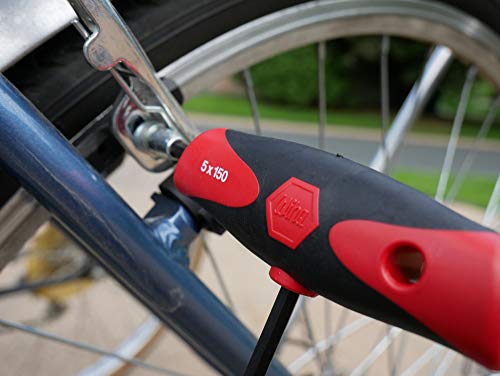 Wiha 33489 Metric T-Handle Set Soft Grip Ball End Hex, 8-Piece #TOP2