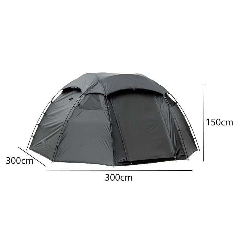 Carpa redonda para camping al aire libre 1 persona miniatura 2