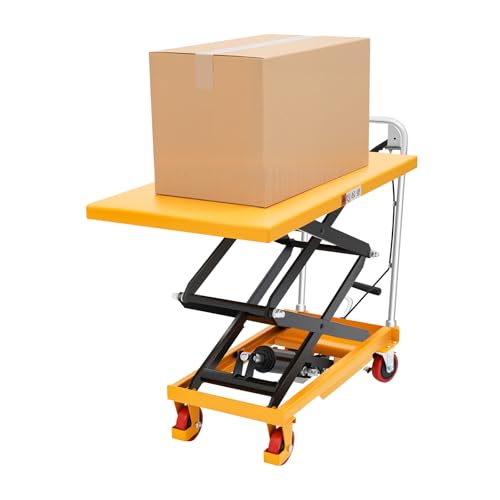 SNKOURIN Hydraulic Lift Table Cart