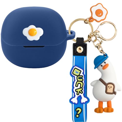 KOMININA �P�[�X QCY MeloBuds Pro �p �P�[�X ���� ���C�����X �C���z���P�[�X QCY MeloBuds Pro �p �J�o�[ �����[�d�\ �����h�~ �L�Y�h�~ �ϏՌ� �h�� �h�o �V���R�� �C���z���J�o�[ ������� �L�[�z���_�[