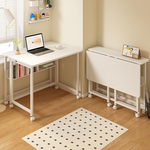 Bureau informatique mobile montage facile pour petit studio