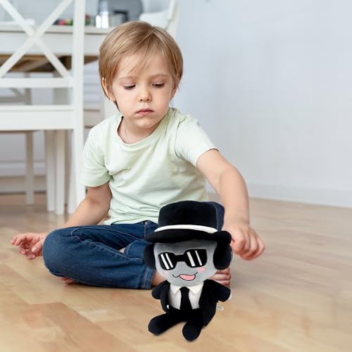 Adenzai Forsaken Black Plush Toy – Soft Black Character Plush Stuffed Animal, Cute Forsaken Game Collectible Plushie Gift for Kids and Gamers by Adenzai - Used condition - Image 6
