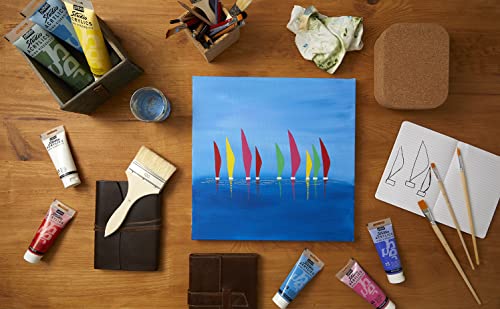 PEBEO 831-055 100 ml Studio Acrylic Paint, Azo Pink