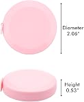 2PCS Measuring Tape for Body,Soft Tape Measure for Body Sewing Fabric Tailor Cloth Craft Measurement，60 Inch/1.5M Retractable Dual Sided Measure Tape Set (Pink)